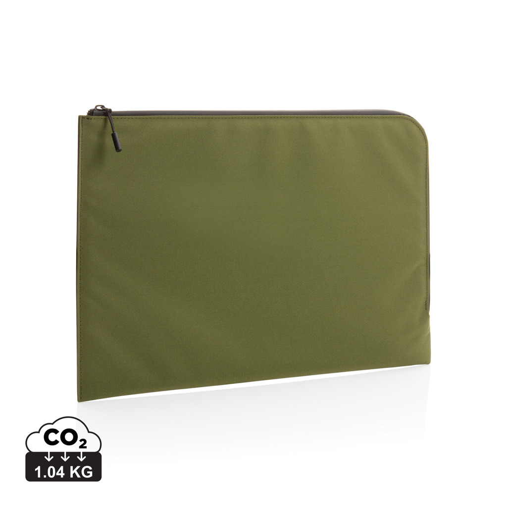 Pochette ordinateur 15.6" promotionnelle minimaliste Impact Vert 